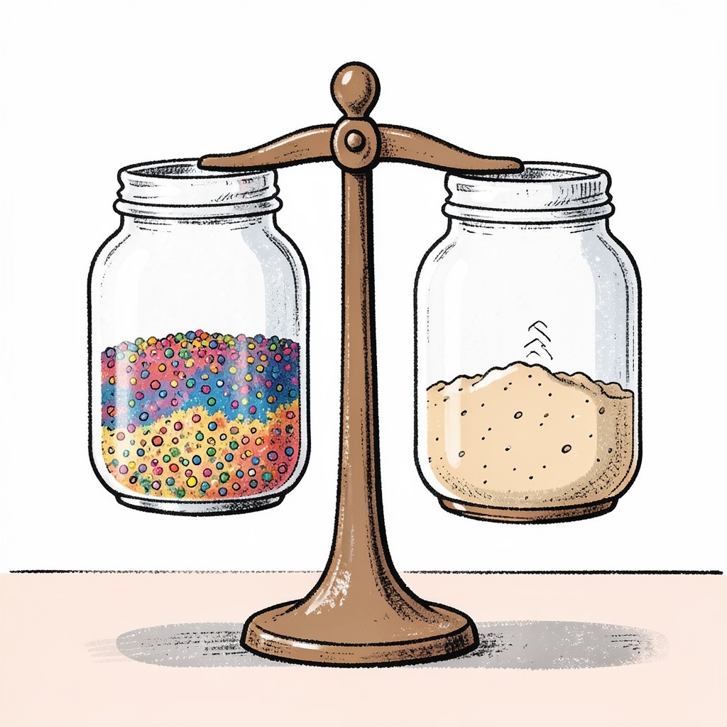 Whimsical editorial illustration for Affirmative action should be abolished