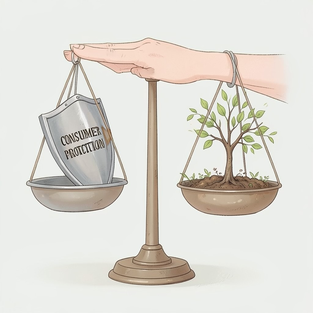 Whimsical editorial illustration for Elizabeth Warren