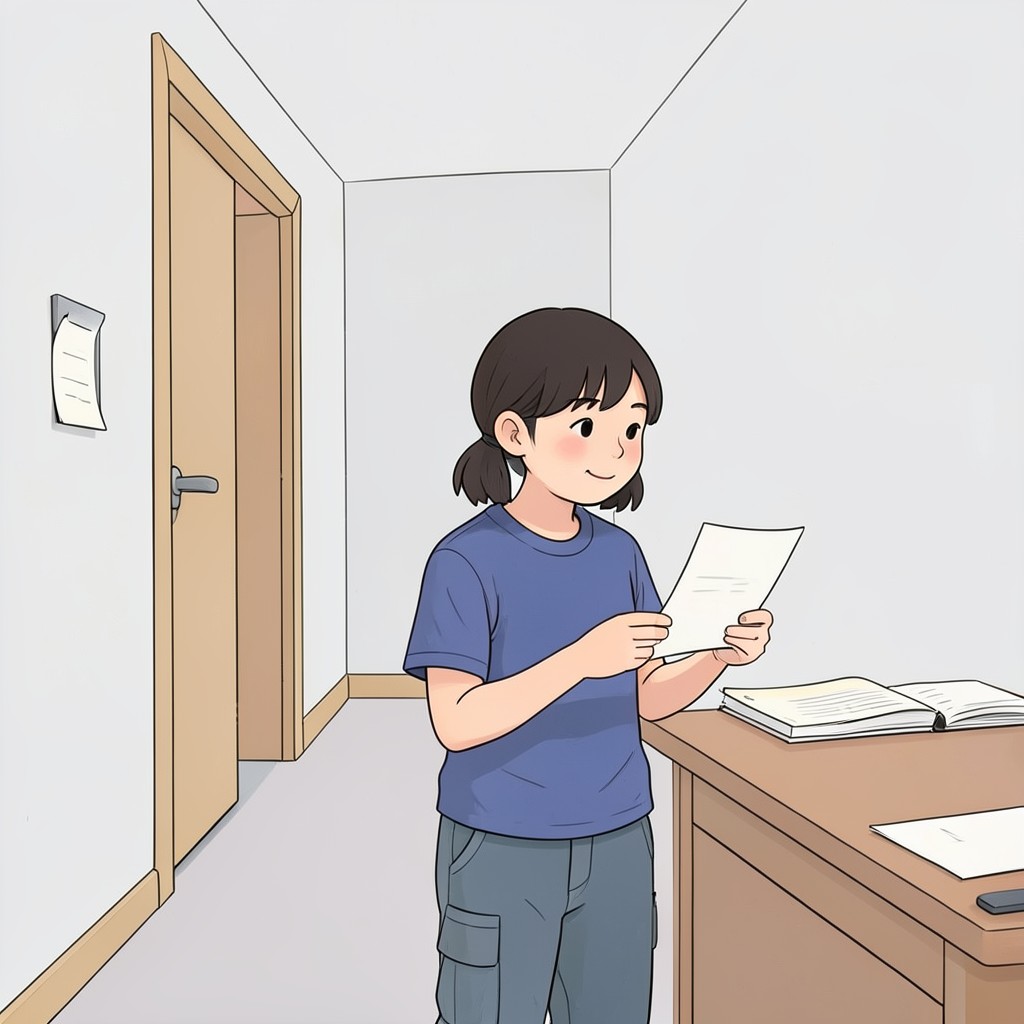 Whimsical editorial illustration for Having a “hall pass”