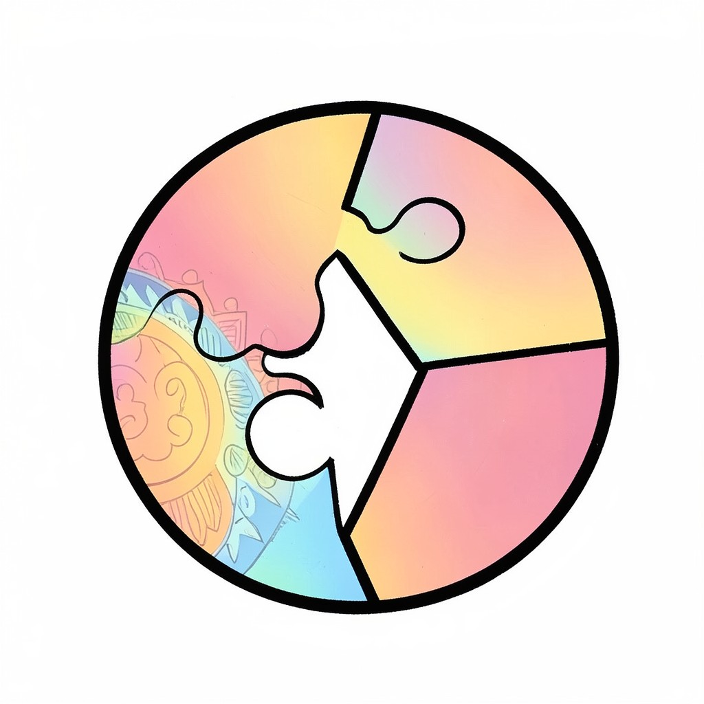 Whimsical editorial illustration for Men and women have fundamentally different natures